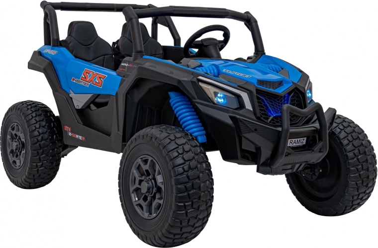 Silný pohon 24 V a 4×200 W pro terén