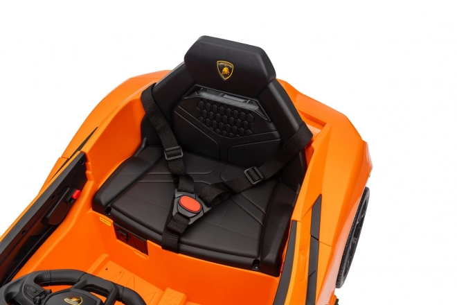 Dětské elektrické auto Lamborghini Revuelto oranžové