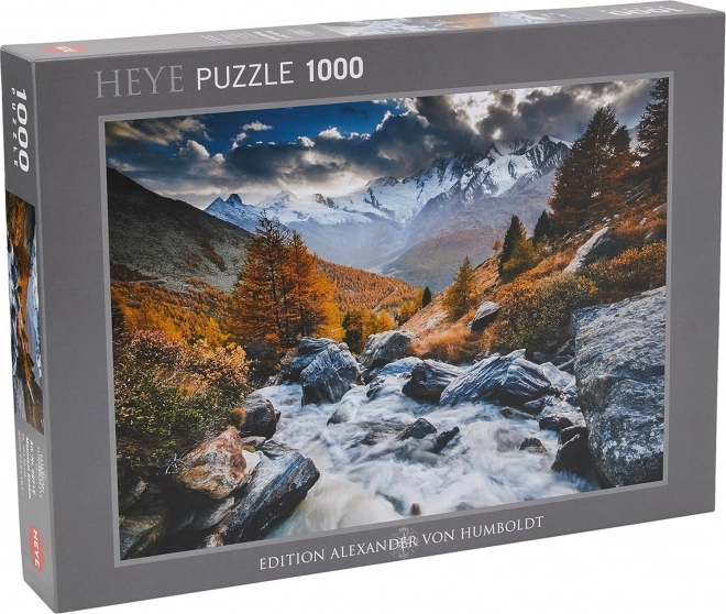 HEYE Puzzle Horský potok, Švýcarsko 1000 dílků