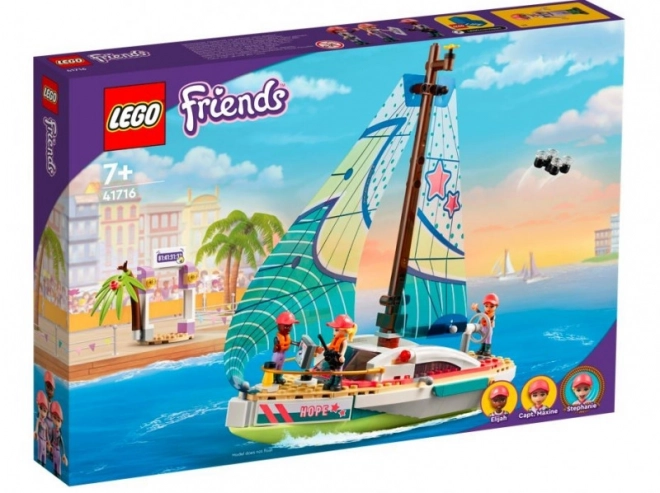 LEGO Friends 41716 Stephanie a dobrodružství na plachetnici