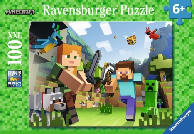 Puzzle Minecraft 100 dílků