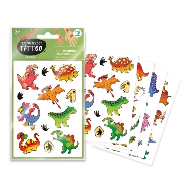 Tetování s motivem dinosaurů