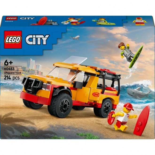 Lego City Furgonetka záchranářů na pláži