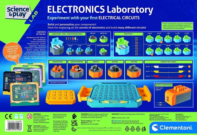 CLEMENTONI Science&Play Elektronická laboratoř