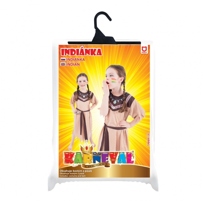 Dětský kostým indiánská dívka
