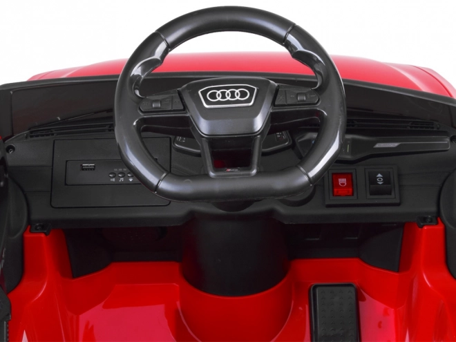 Elektrické auto pro děti Audi RS 6 – Červená