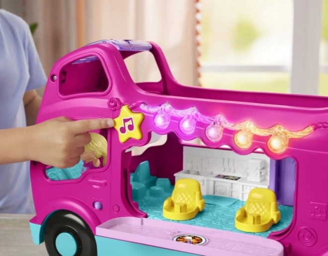 Karavan snů Barbie od Fisher-Price se světly a zvuky
