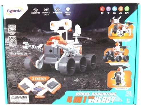 4v1 vesmírný vzdělávací set na slanou, solární a elektrickou energii