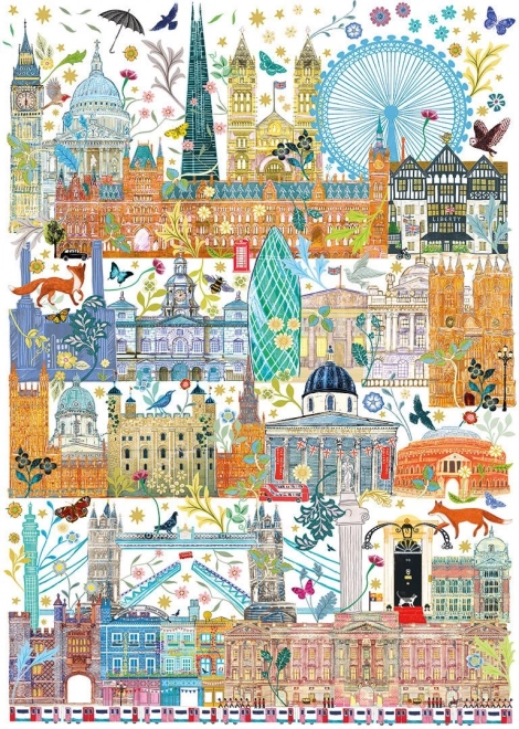 Puzzle Londýnské Panorama 1000 Dílů