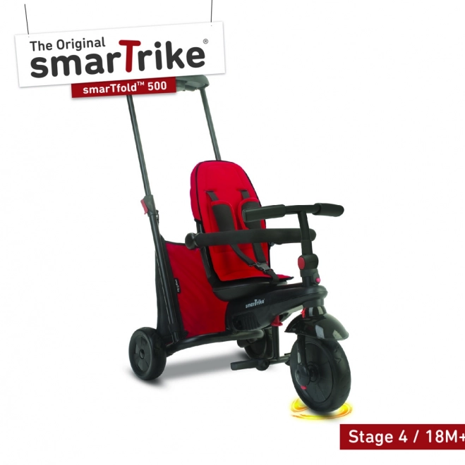 Tříkolka Smart Trike 7 v 1 Smartfold 500 červená