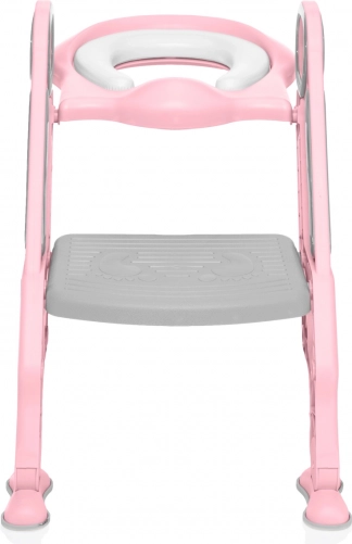 Schůdky na WC pro děti Loostep Blush Pink