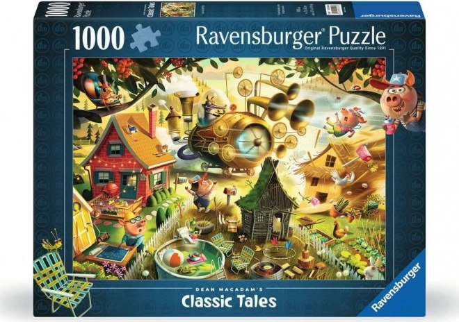 Ravensburger puzzle Tři malá prasátka