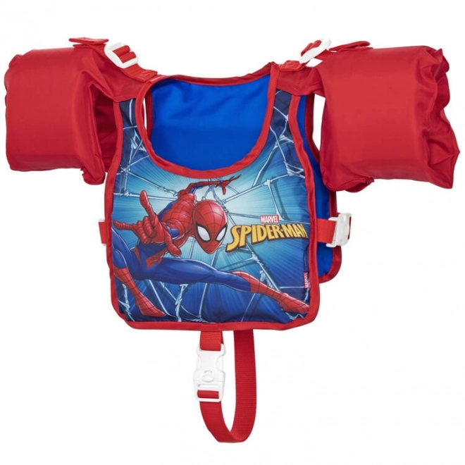 Dětská plavecká vesta s rukávky Spider-Man, 3-6 let
