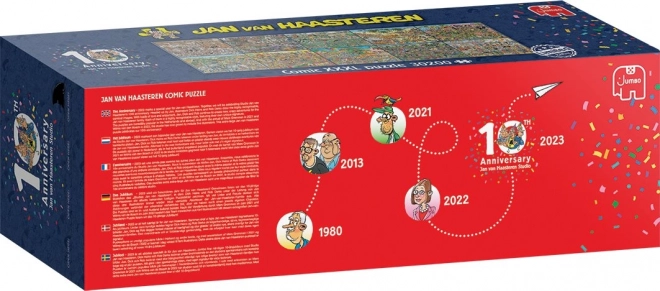 JUMBO Puzzle JvH 10 let Jan van Haasteren XXXL (jubilejní limitovaná edice) 30200 dílků
