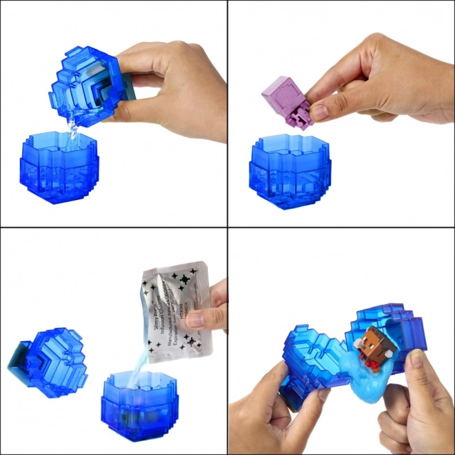 Mini figurka Minecraft těžba