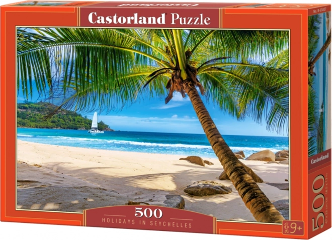 Puzzle 500 dílků Seychelské prázdniny