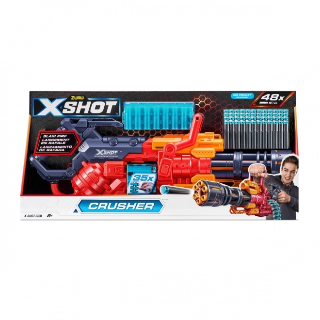 Wyrzutnia X-Shot Crusher s 48 pěnovými náboji
