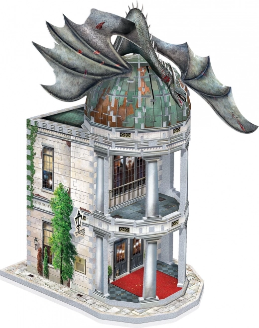 3D puzzle WREBBIT Harry Potter: Gringottova banka 300 dílků