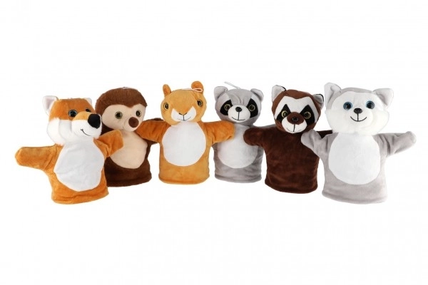 Plyšový maňásek lesních zvířátek 24 cm TEDDIES