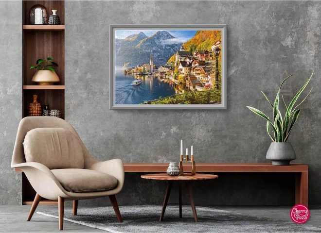 Puzzle Halštat při ranním světle 2000 dílků