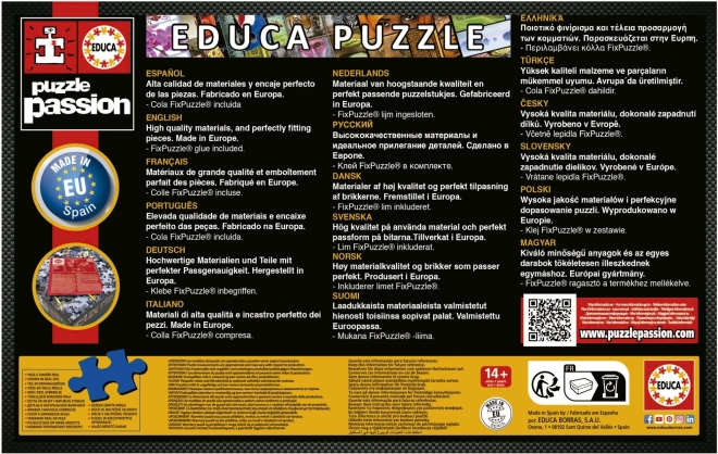 EDUCA Puzzle Fontána Di Trevi, Řím 1000 dílků