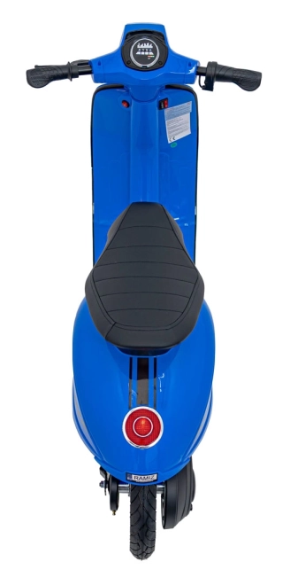 Dětský elektrický skutr Retro 23 modrý