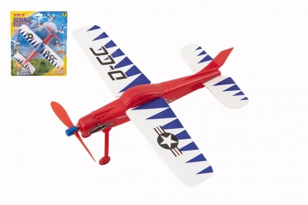 Letadlo na natáhnutí 22 cm - Český obal