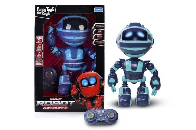 Dálkově ovládaný tančící robot TFB