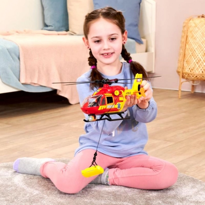 Záchranářská helikoptéra s efekty 36 cm