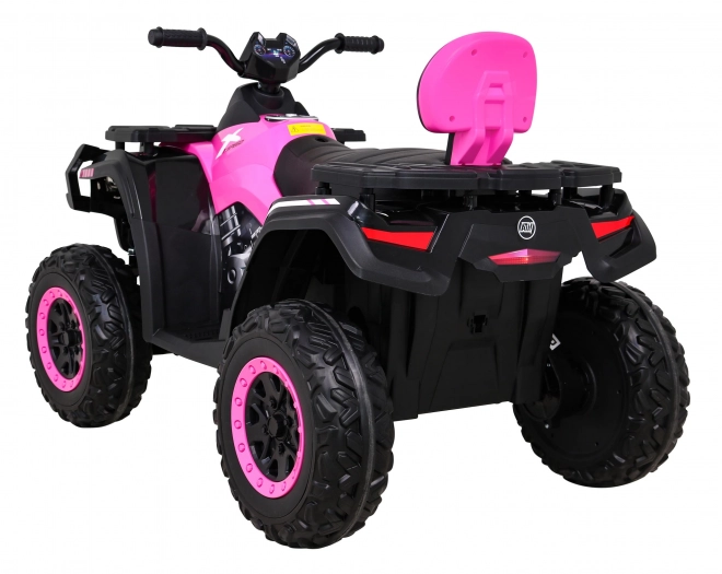 Čtyřkolka XT-Speed pro děti Růžová + 4x4 + EVA + Pomalý start + Rádio MP3 + LED dioda