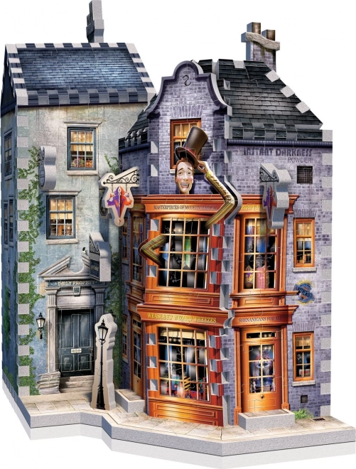 WREBBIT 3D puzzle Harry Potter: Kratochvílné a kouzelnické kejkle a Denní věštec 285 dílků