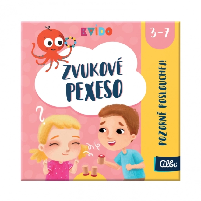Zvukové pexeso Kvído