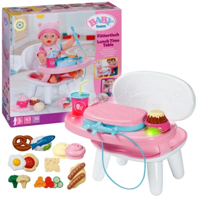 BABY born jídelní židlička se zvukovými efekty