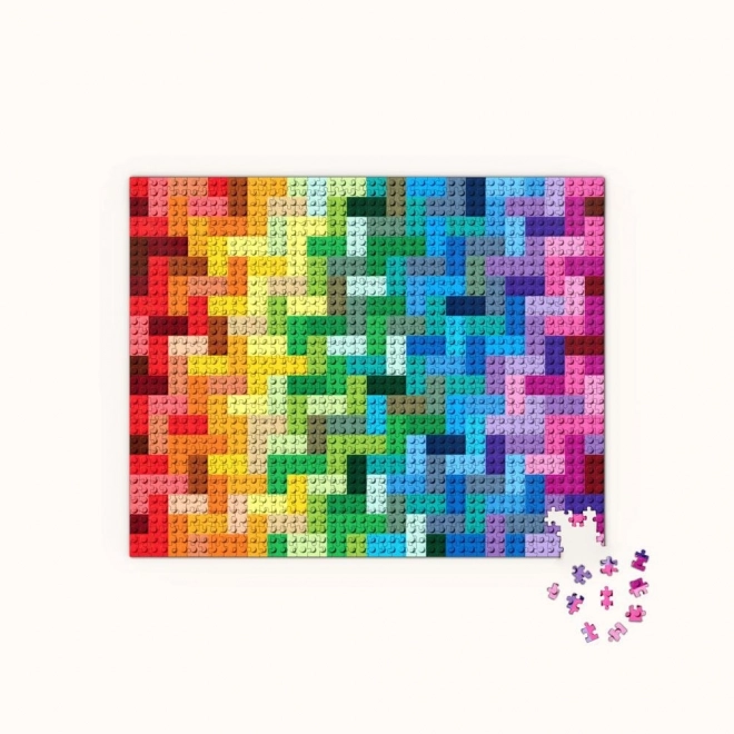 Puzzle duhové kostky s 1000 dílky od LEGO