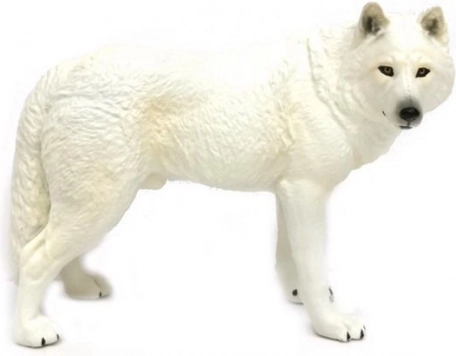 Figurka vlk bílý 12 cm