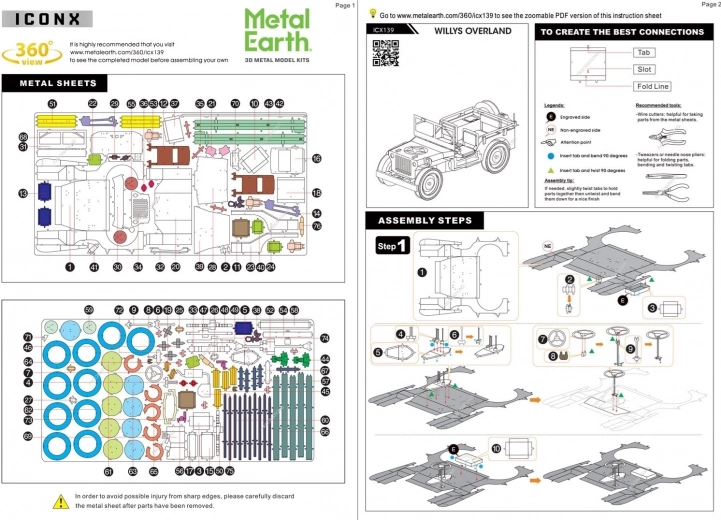 Skládání bez lepidla, chytré zámky dílů