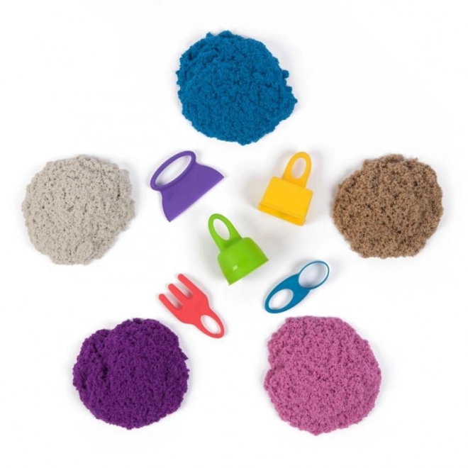 Kinetic sand kufŘÍk s doplŇky