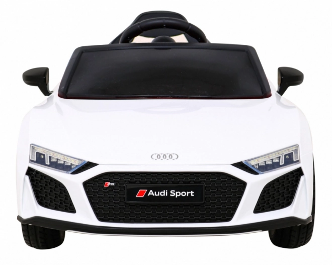 Audi R8 LIFT Bateriové auto + dálkové ovládání + EVA kola + MP3 + LED – Bílé