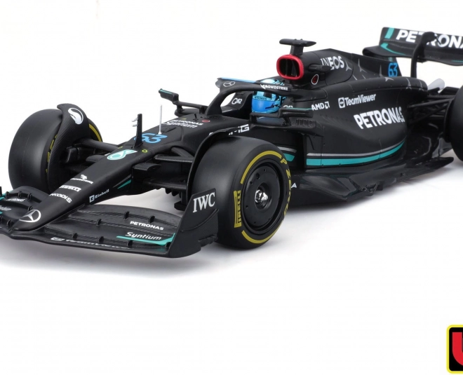 Kovový model Formule 1 Mercedes-AMG Petronas W14 E 2023 George Russell