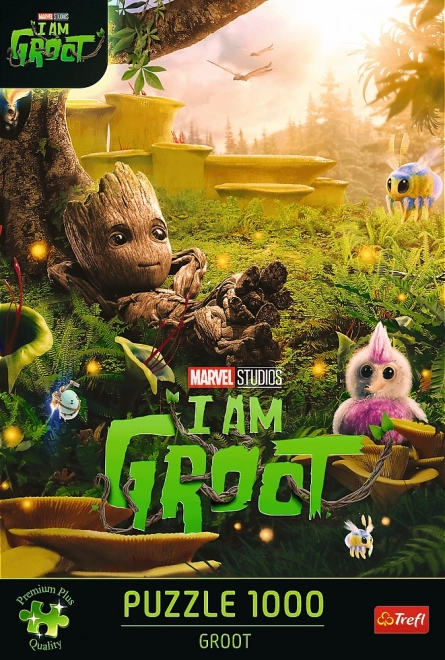 TREFL Puzzle Premium Plus Marvel: Já jsem Groot 1000 dílků