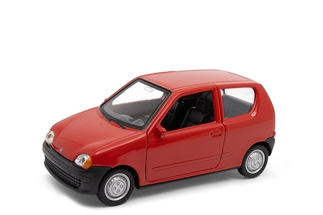 Kovový model Fiat Seicento 1:34 Červený