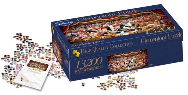 CLEMENTONI Puzzle Disney orchestr 13200 dílků