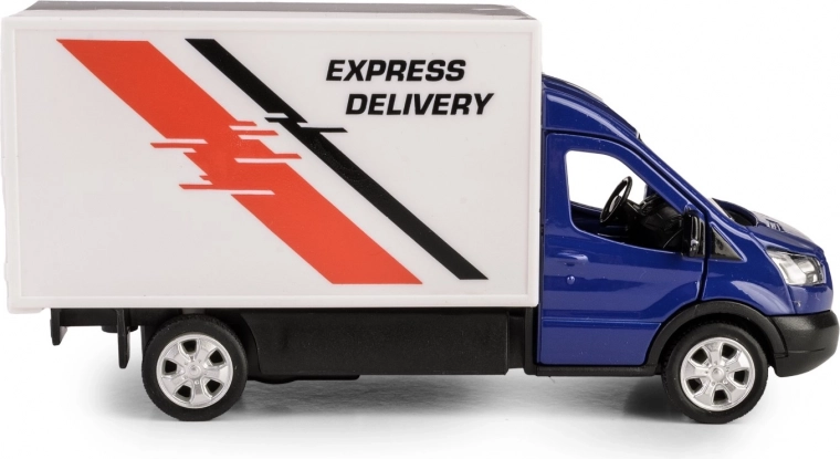 Realistické detaily a potisk Express Delivery