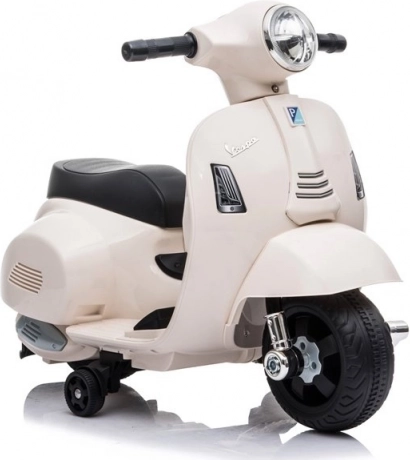 Dětský akumulátorový skútr Vespa GTS 300 Mini bílý
