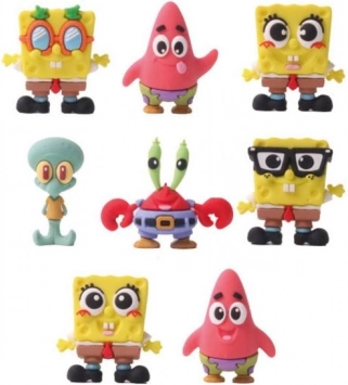 Spongebob Buddies 3D figurka z PVC