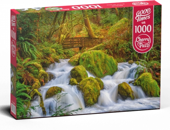 Puzzle Lesní vodopád 1000 dílků