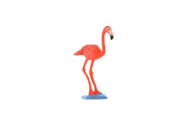 Plastová figurka karibského plameňáka 9 cm
