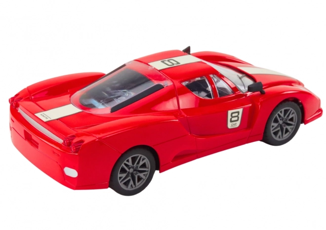 Sportovní auto na dálkové ovládání 1:16 R/C červené