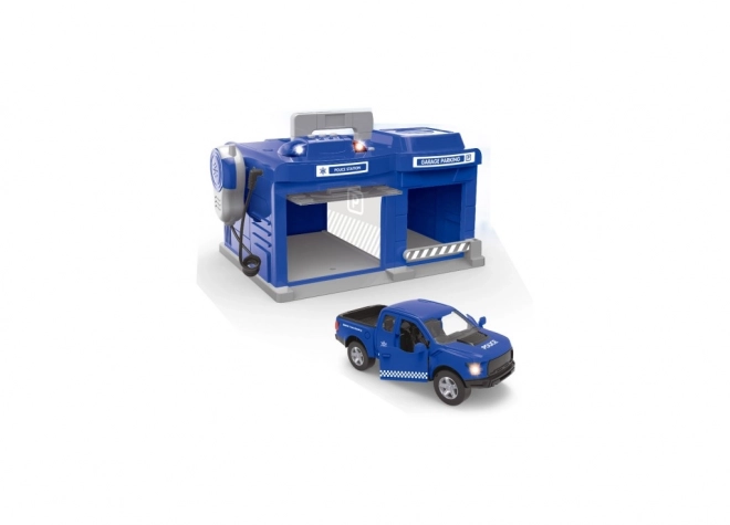 Policejní hrací set – garáž