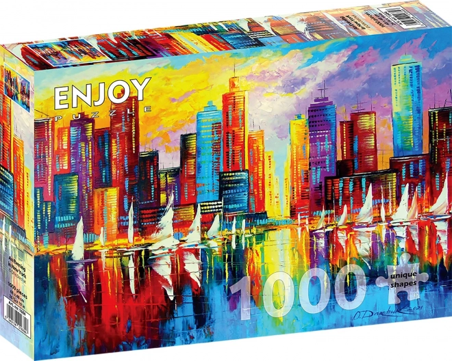 Večer v New Yorku puzzle 1000 dílků